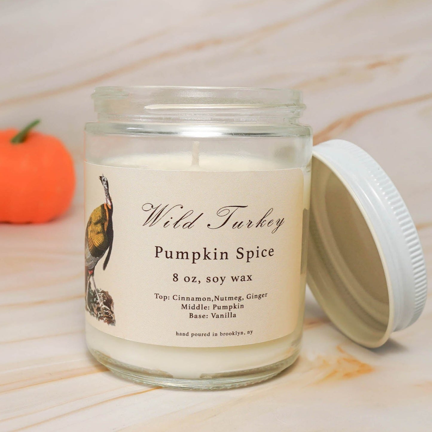 Wild Turkey: Pumpkin Spice Scented Candle