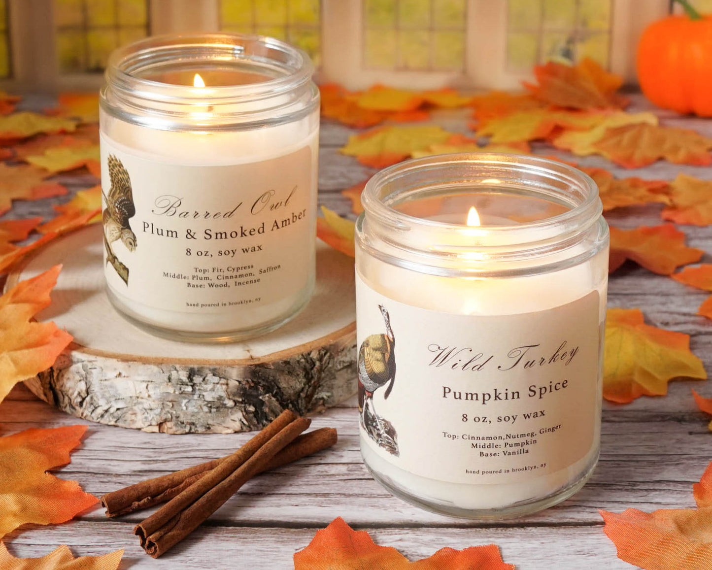 Wild Turkey: Pumpkin Spice Scented Candle