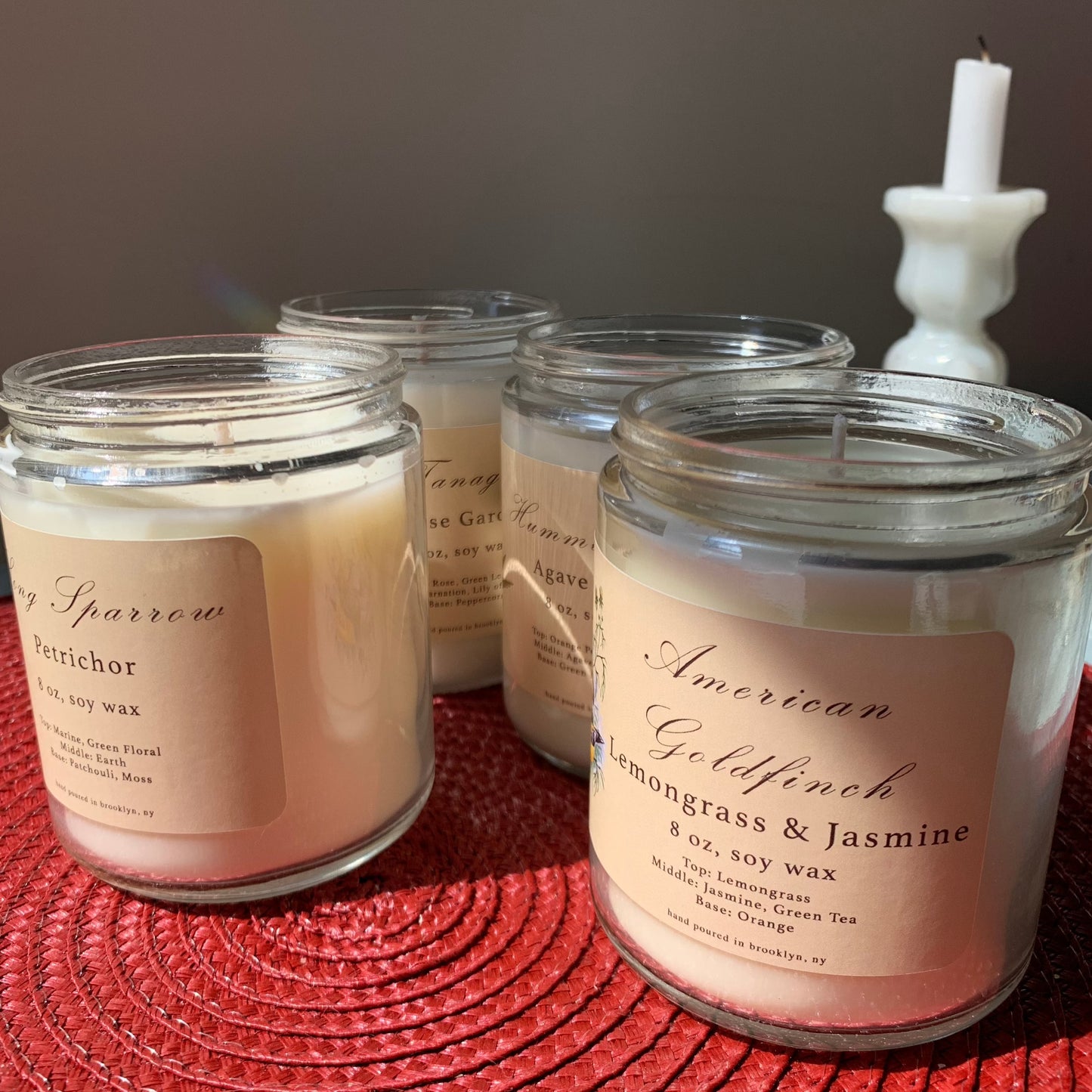 Tanager: Rose Garden Scented Candle